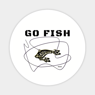 Go Fish, Gone Fishing Magnet